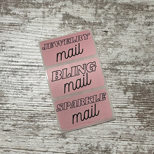 Jewelry Mail STICKER ROLL OF 100