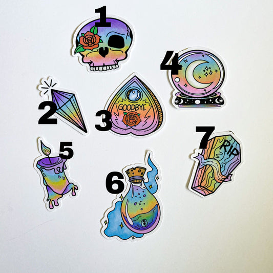 Witchy Holo Temporary Tattoos