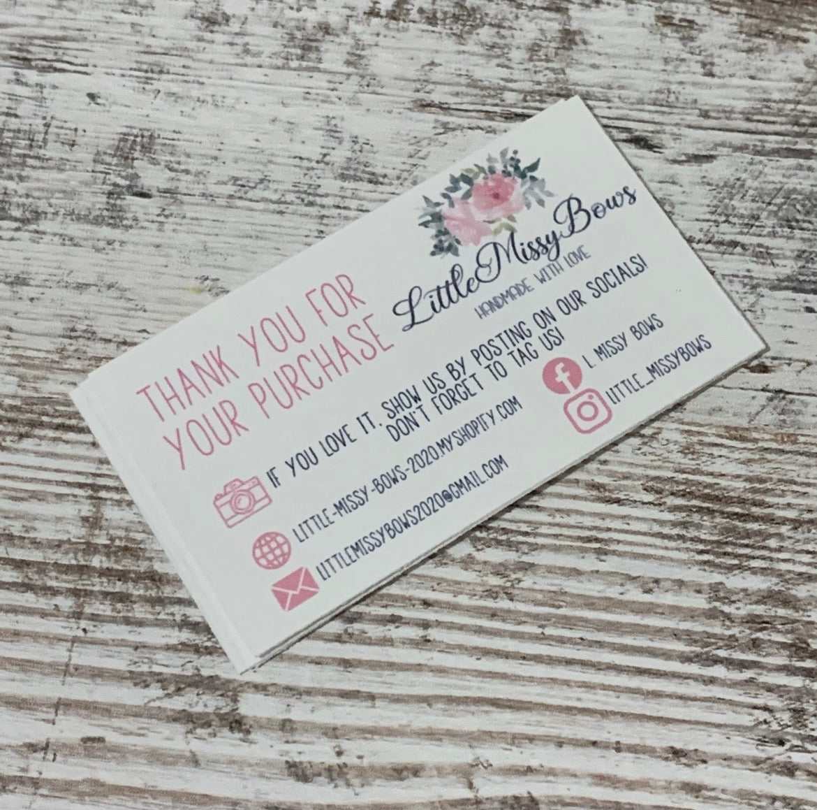 Business & Thank You Cards