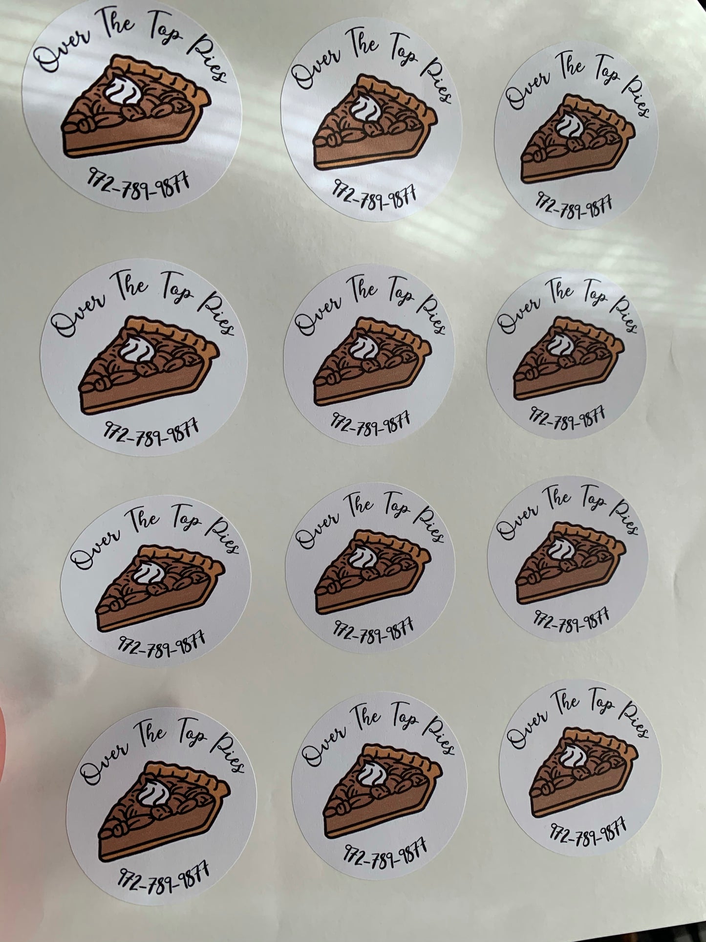 Custom Stickers (3 Sheets)