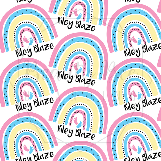 Infant Loss/Rainbow Baby Customized SEAMLESS PATTERN