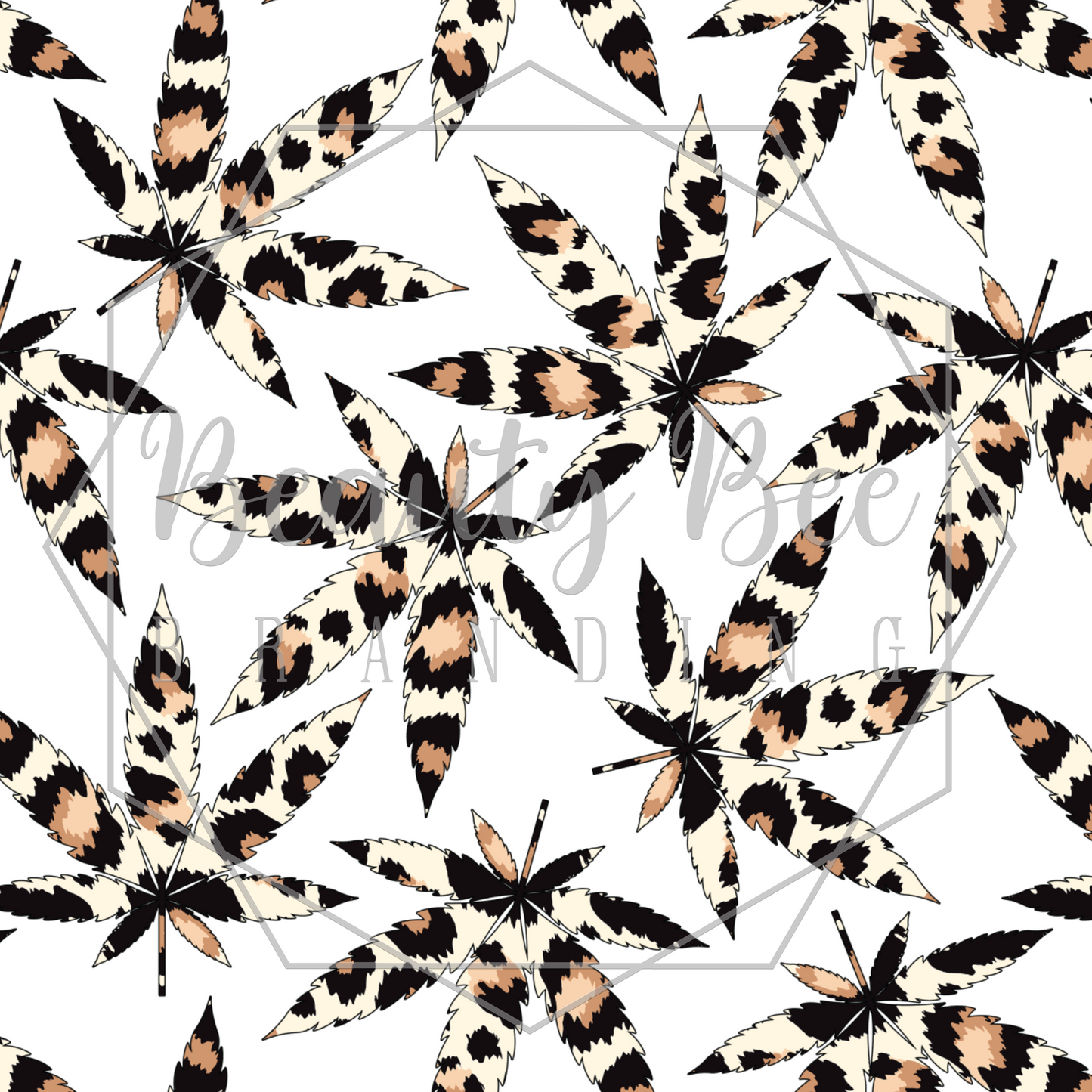 420 Leopard SEAMLESS PATTERN