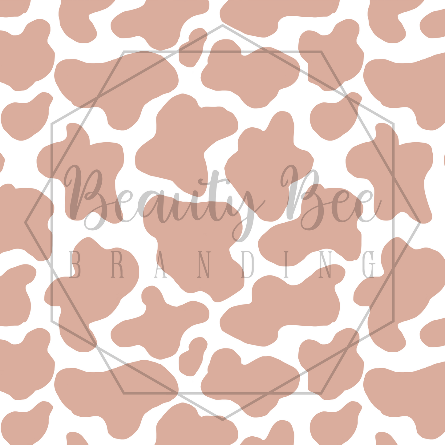 Cow Pink Spots SEAMLESS PATTERN
