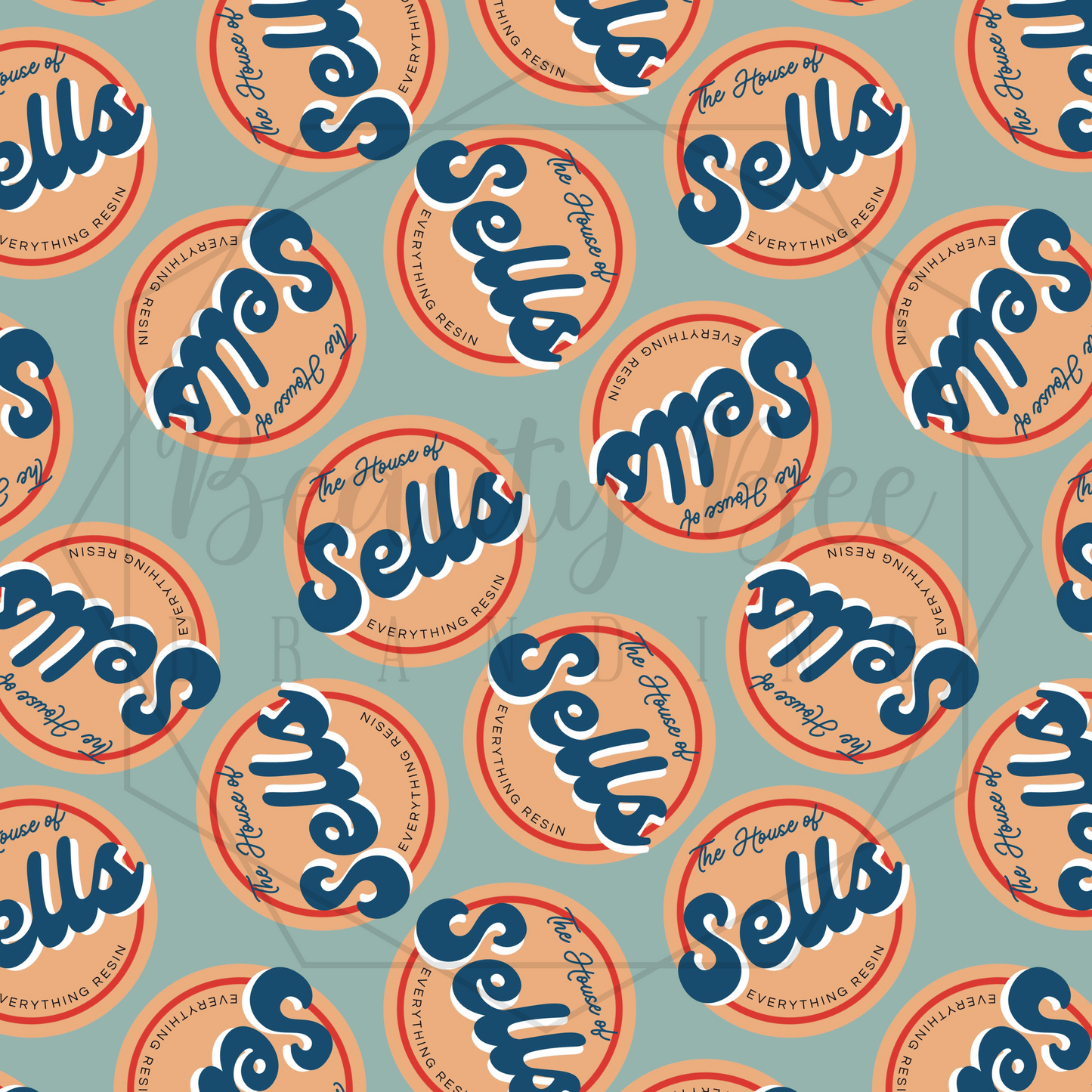 Logo Seamless Pattern
