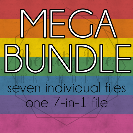Solid Rainbow Grunge MEGA BUNDLE SEAMLESS PATTERNS