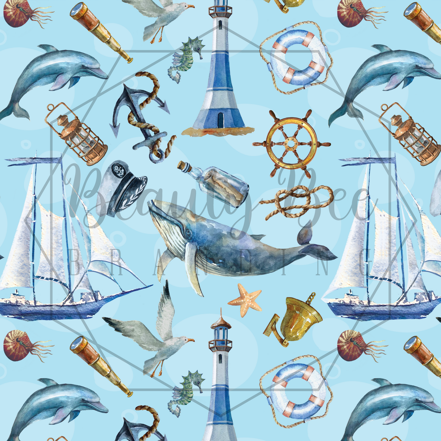 Nautical SEAMLESS PATTERN