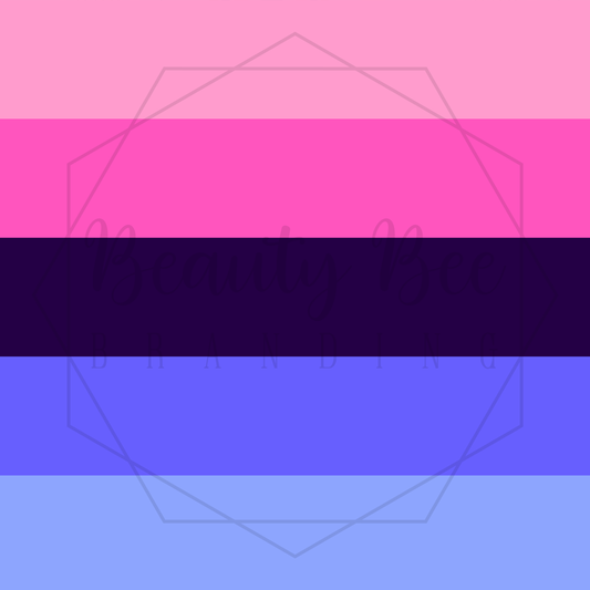 Pride Flag Omnisexual SEAMLESS PATTERN