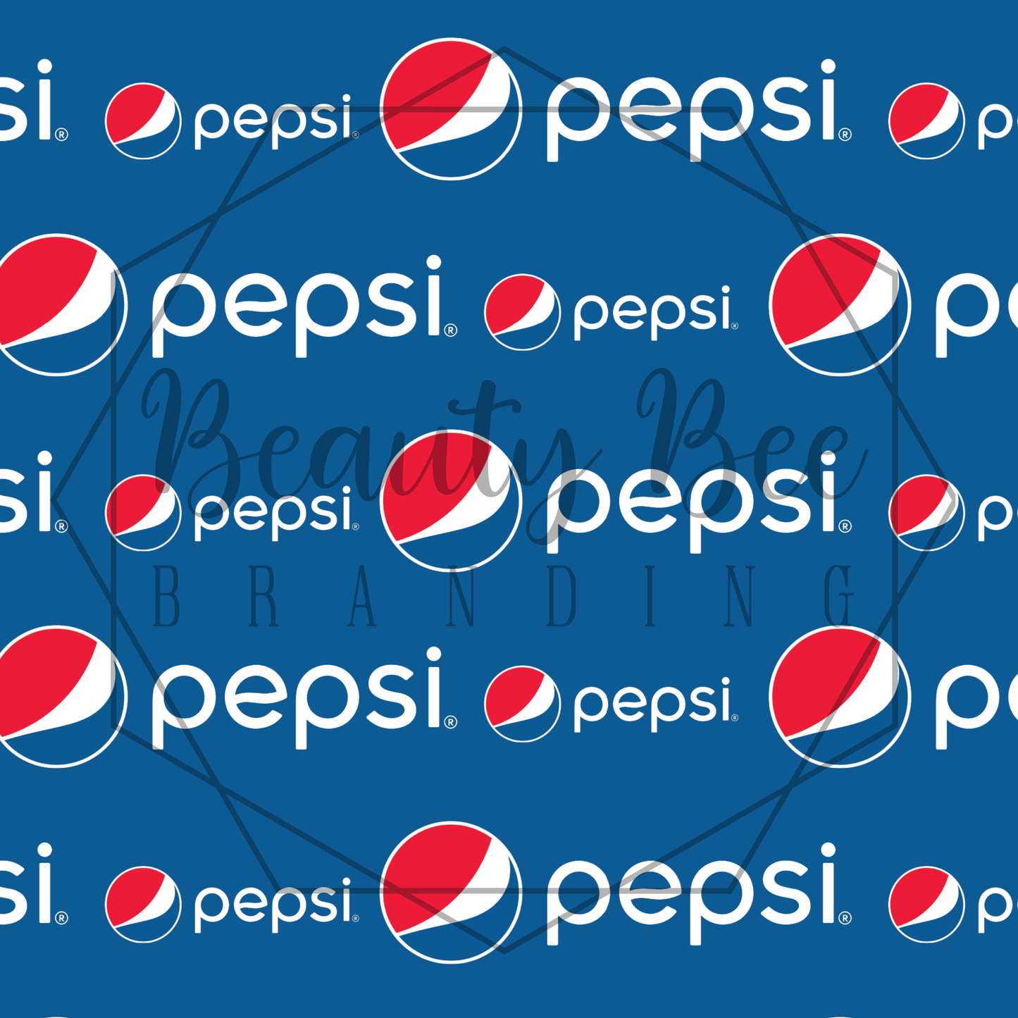 Blue Cola SEAMLESS PATTERN