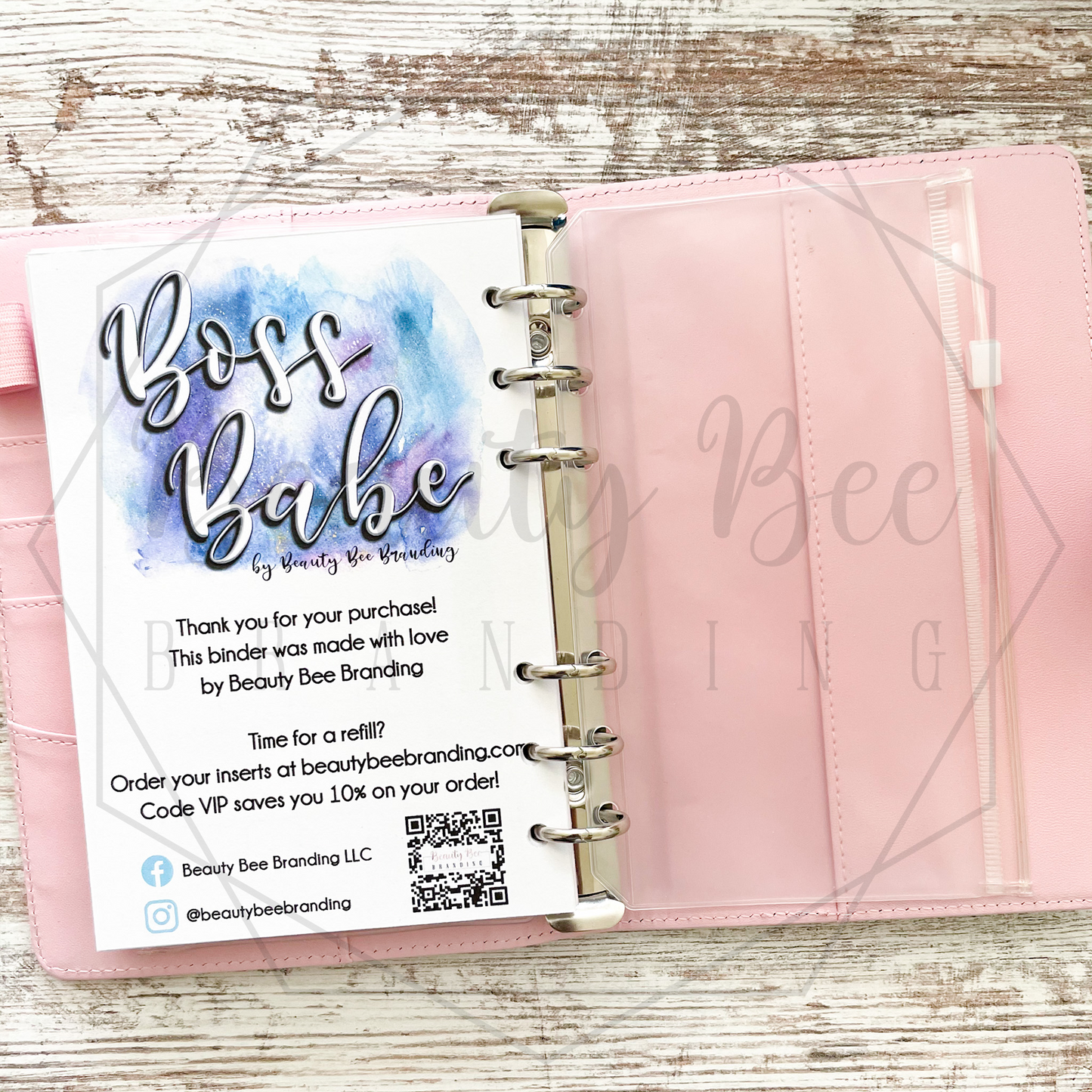 Boss Babe Business Book Binder