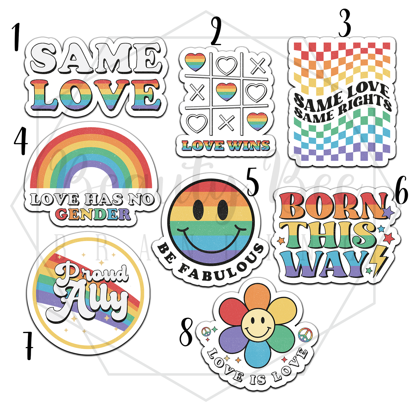 Pride Temporary Tattoos