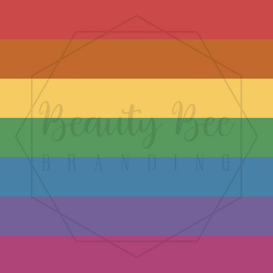 Solid Rainbow Muted 7-in-1 Full Yard SEAMLESS PATTERN