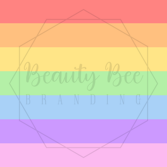 Solid Rainbow Pastels 7-in-1 Full Yard SEAMLESS PATTERN