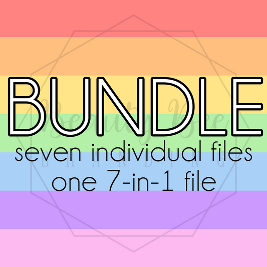 Solid Rainbow Pastels BUNDLE SEAMLESS PATTERN