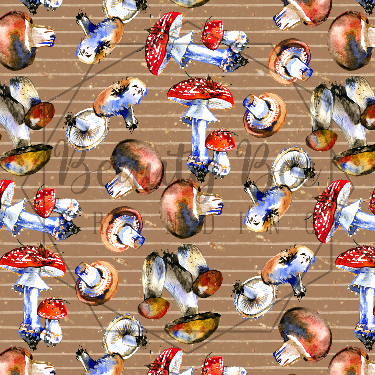 Shrooms SEAMLESS PATTERN