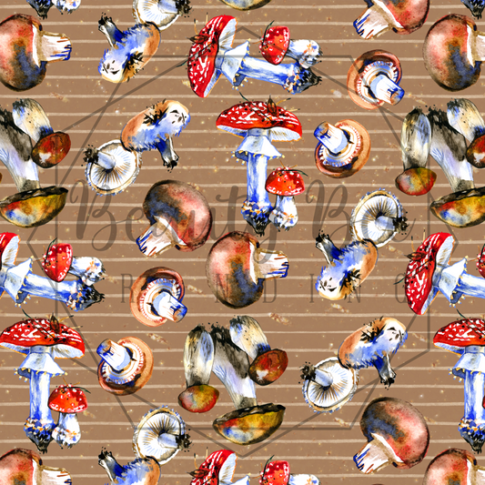 Shrooms SEAMLESS PATTERN