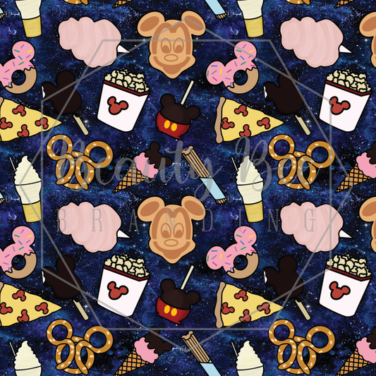 Snacks Gaaxy SEAMLESS PATTERN