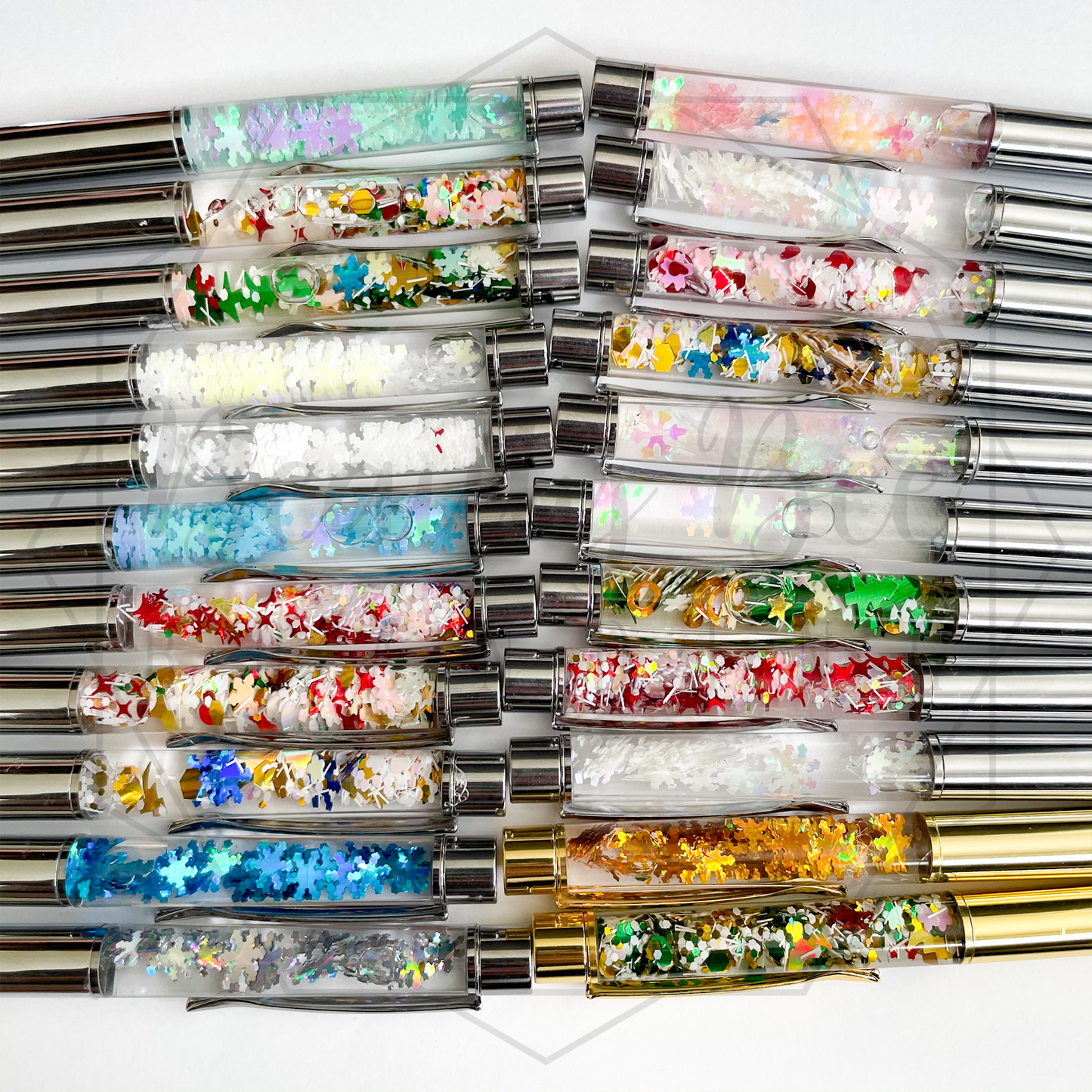 WHOLESALE Glitter Tube Pens