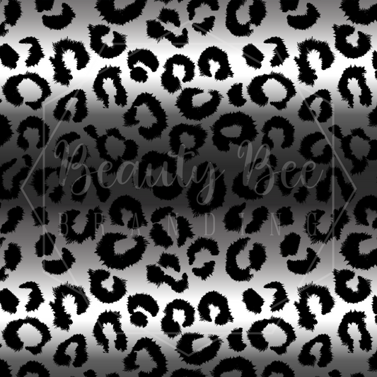 Snow Leopard Gradient SEAMLESS PATTERN