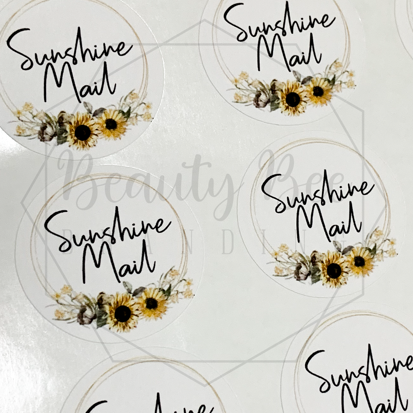 Sunshine Mail Sticker Sheet