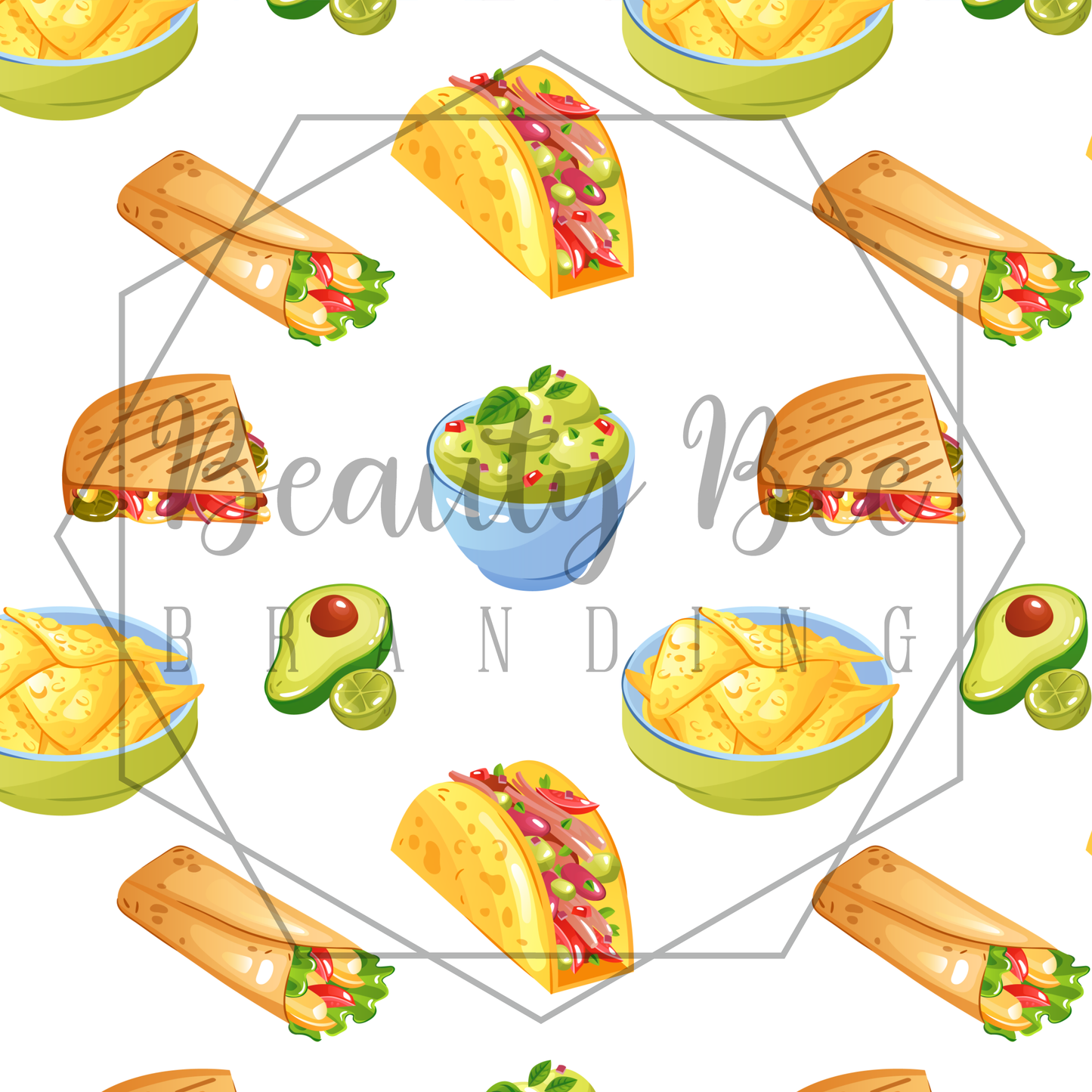 Taco Tuesday SEAMLESS PATTERN