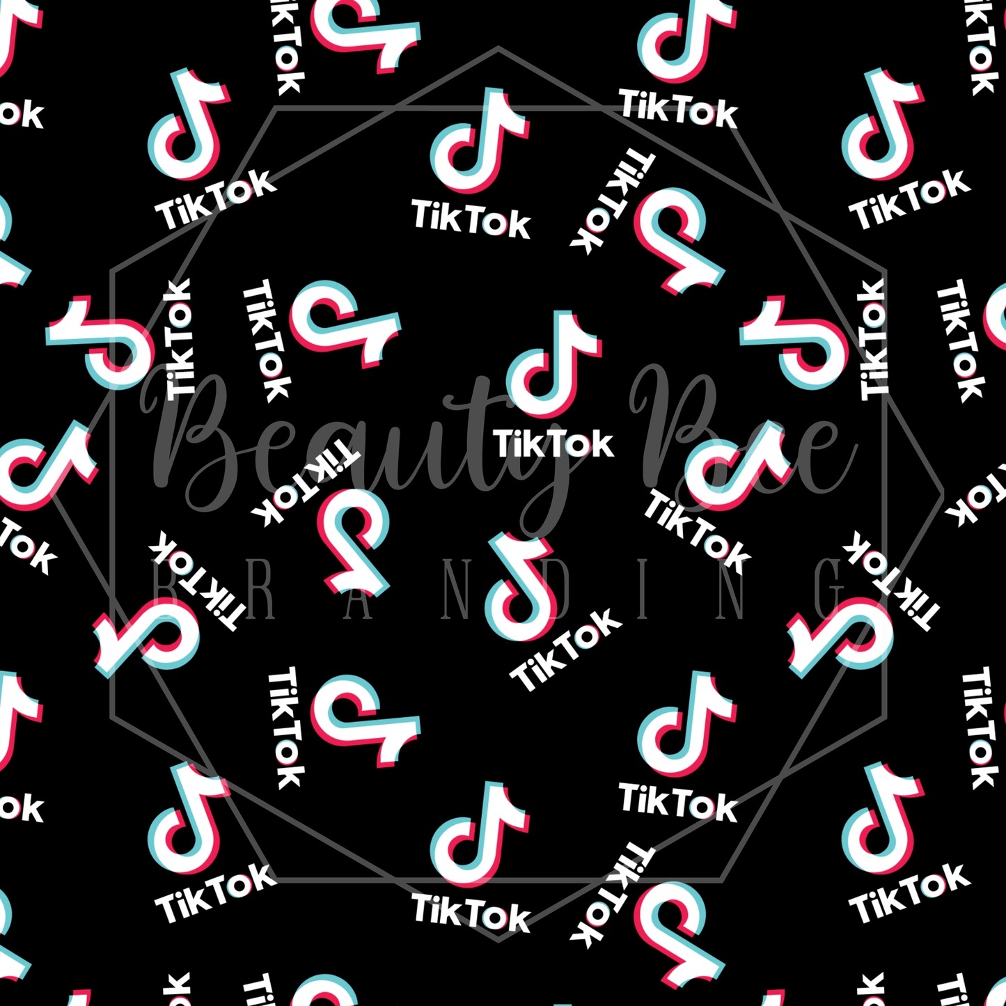 TikTok SEAMLESS PATTERN