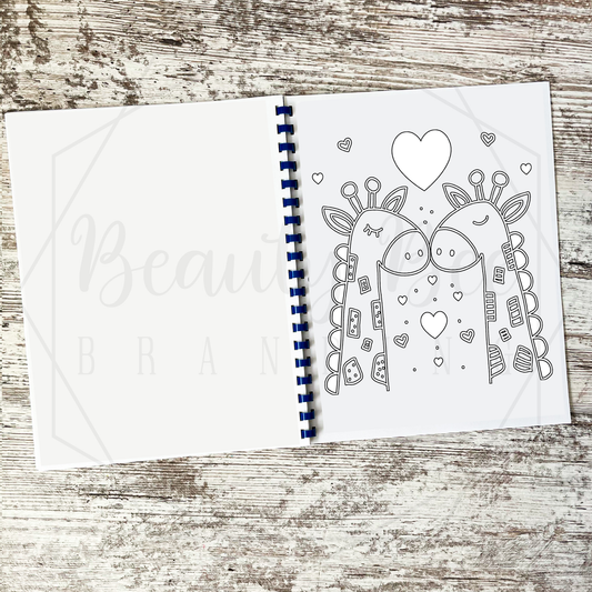 Valentine's Day Activity Coloring Book