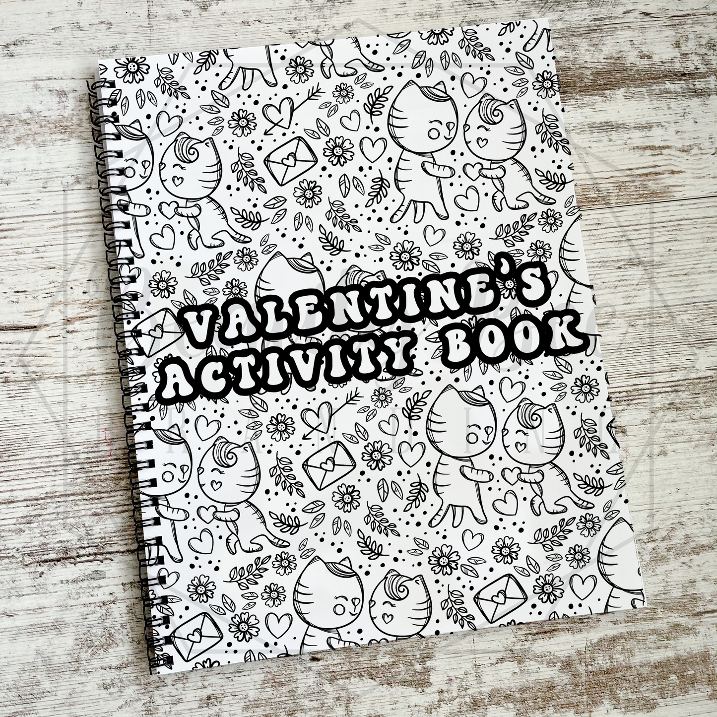 Valentine's Day Activity Coloring Book