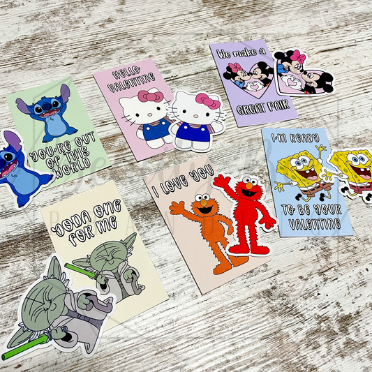 Valentine's Card Packs Bundle of 10