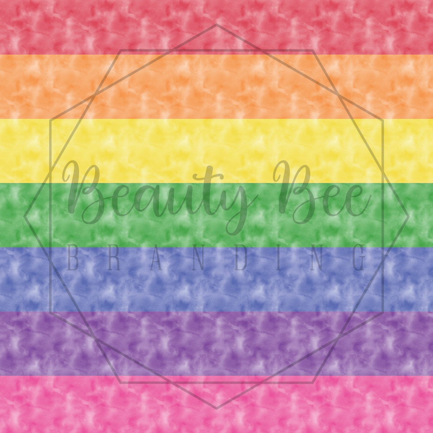 Solid Rainbow Watercolor 7-in-1 Full Yard SEAMLESS PATTERN