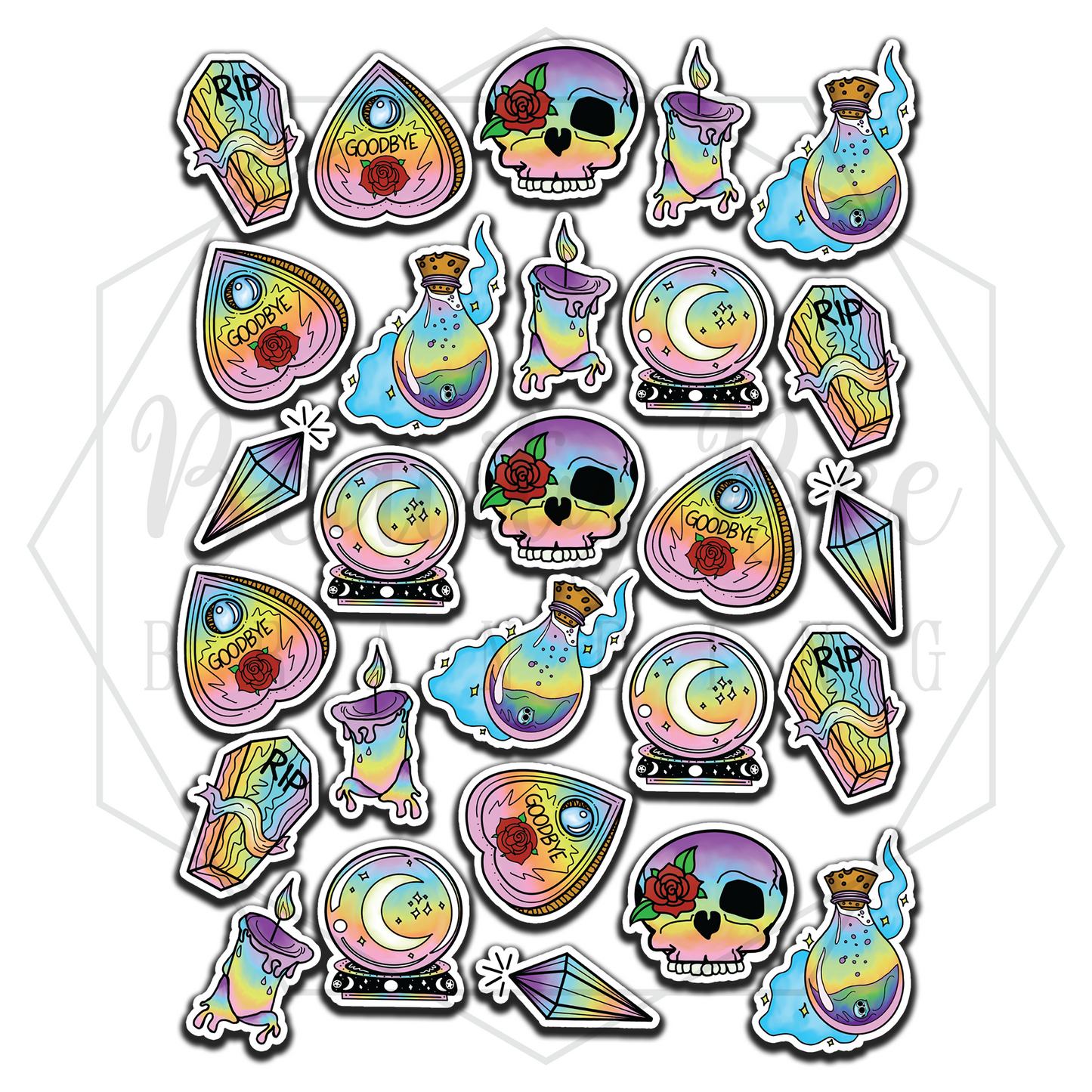 Witchy Holo Sticker Sheet