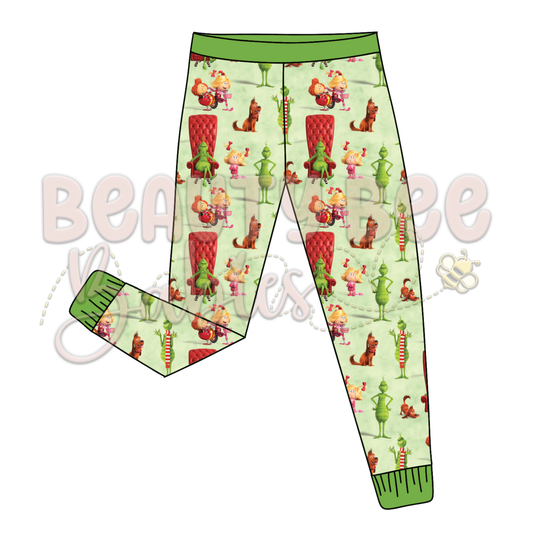 PREORDER Christmas Guy New Pajama Pants Bamboo Viscose