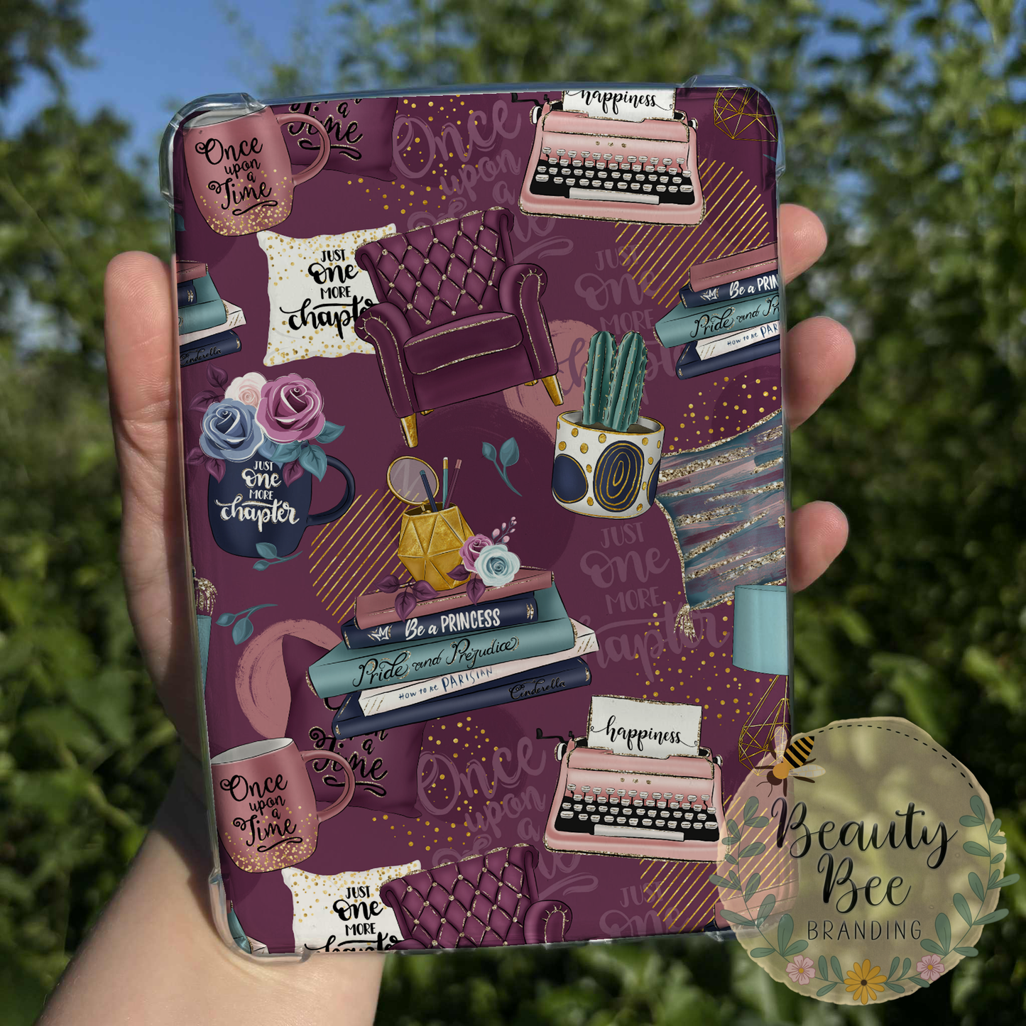 eReader Insert -One More Chapter Berry