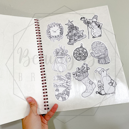 Christmas Activity Coloring Book