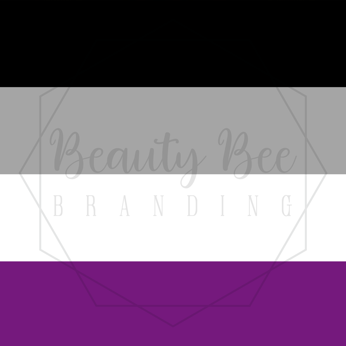 Pride Flag Asexual SEAMLESS PATTERN