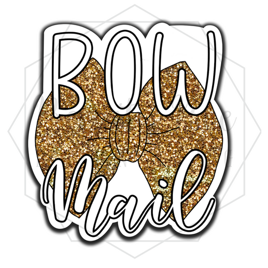 Bow Mail Sticker Sheet