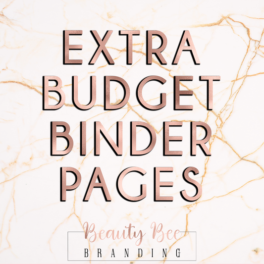 15 Extra Budget Sheets