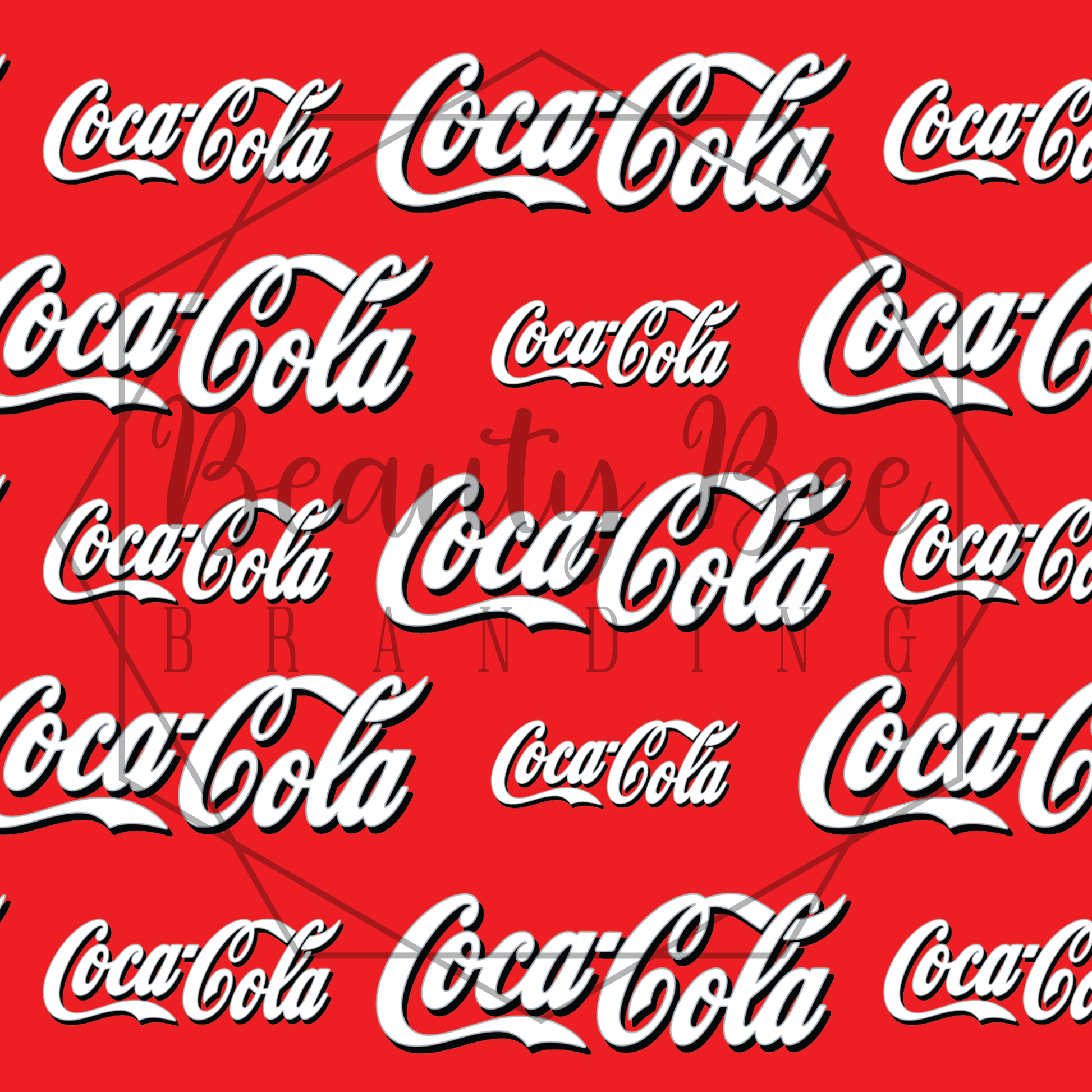 Cola Soft Drink SEAMLESS PATTERN – Beauty Bee Branding LLC