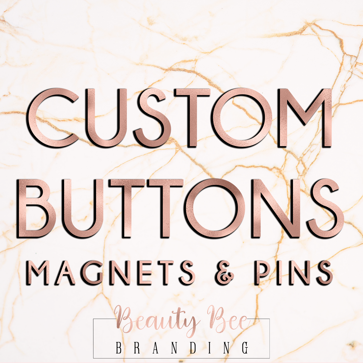 CUSTOM Buttons Magnetic and Pin Back set of 6