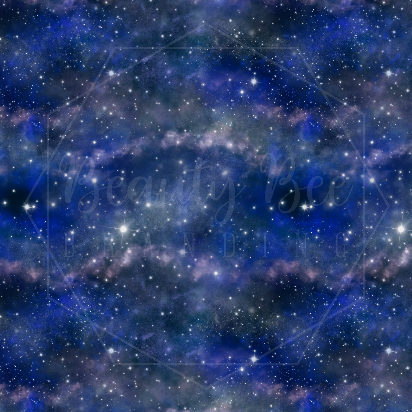 Galaxy Blue SEAMLESS PATTERN