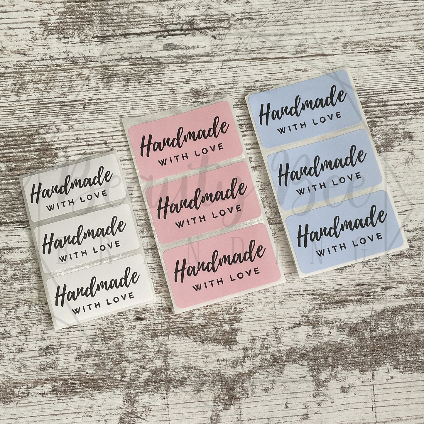 Handmade With Love STICKER ROLL OF 100