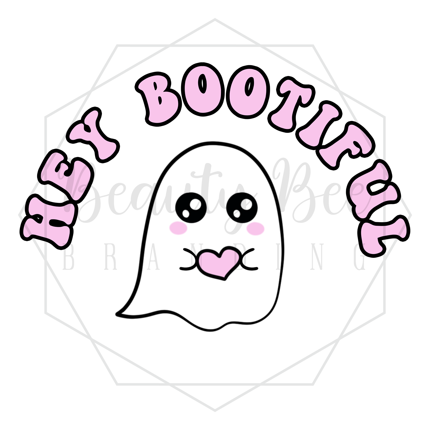 Spooky Love Hey Bootiful DIGITAL DECAL - Sublimation and Print & Cut F ...