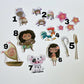 Polynesian Princess Temporary Tattoos