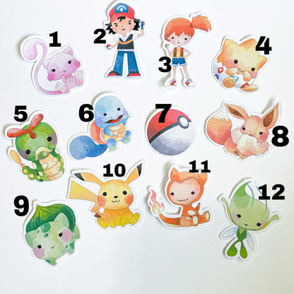Catch 'Em All Temporary Tattoos