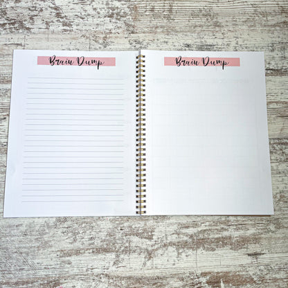 Spiral Six Month Boss Babe Business Book