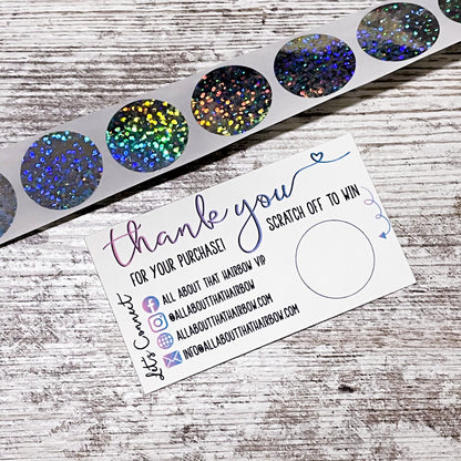 Scratch Off Cards