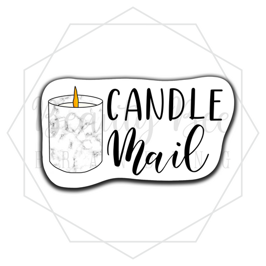 Candle Mail Sticker Sheet