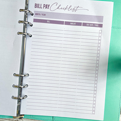 Budget Binder