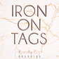 Iron On Tags