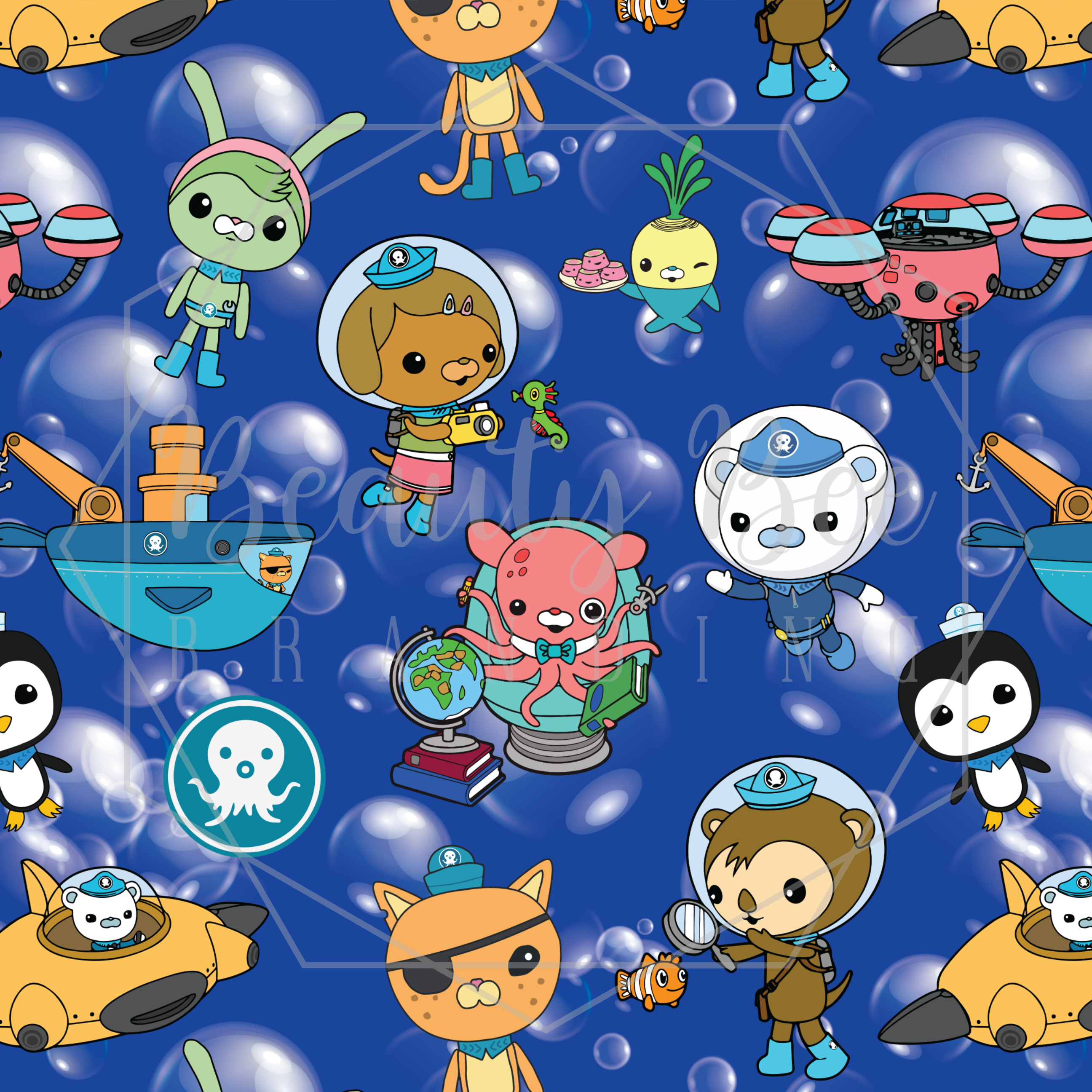 Octonauts Backdrop | Octopus Background | Birthday | Boy | Under The Sea  Animals | Party Supplies | Photography: Buy Online at Best Price in UAE -  Amazon.ae