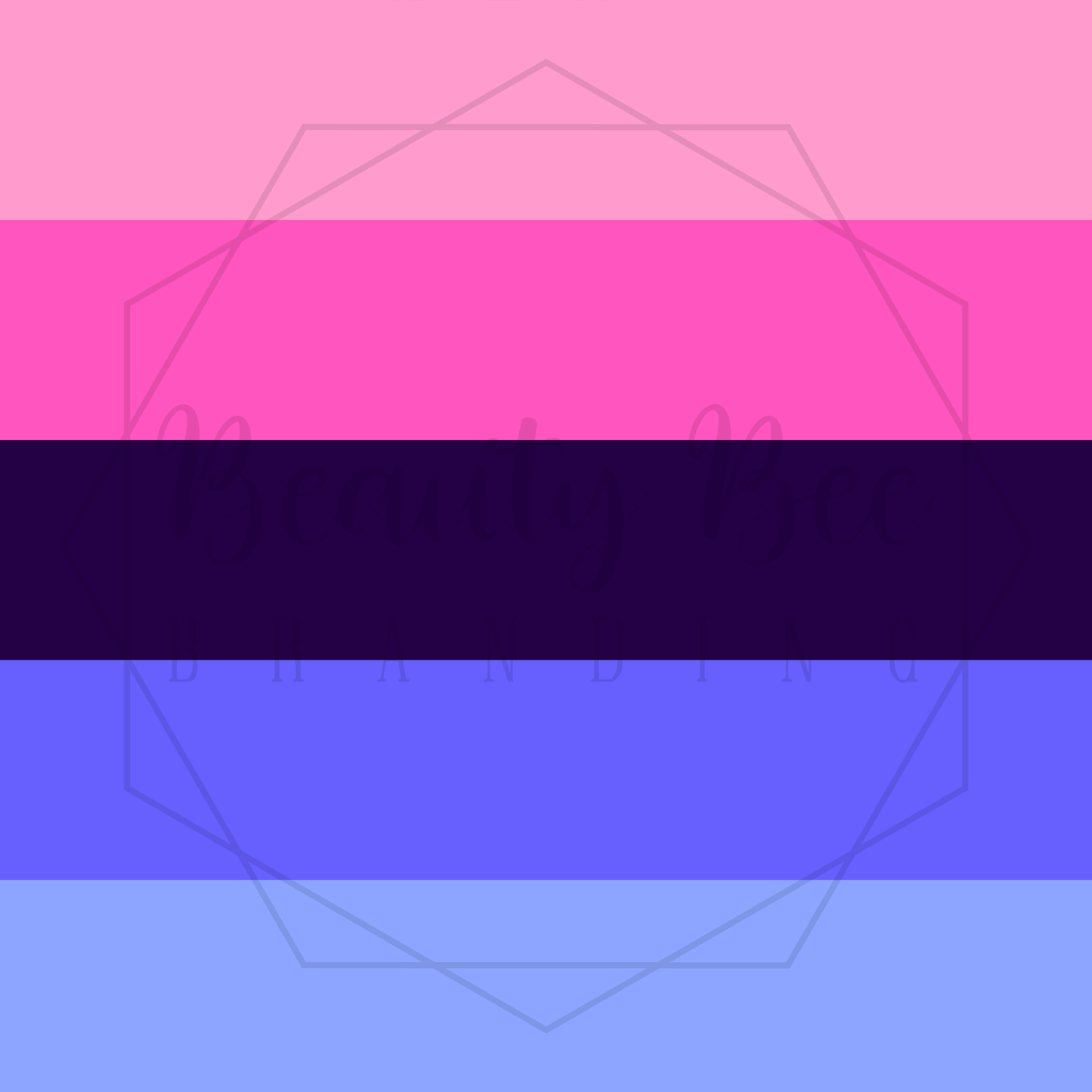 Pride Flag Omnisexual SEAMLESS PATTERN
